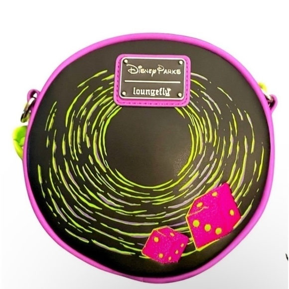 Loungefly Halloween Glow in the Dark Oogie Boogie Convertible Crossbody HandBag. - Picture 11 of 16